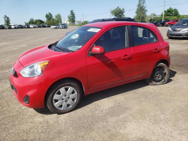 3N1CK3CPXGL258740 - 2016 NISSAN MICRA RED photo 1