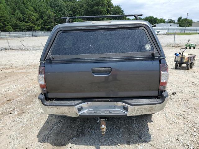 5TFUU4EN1BX010564 - 2011 TOYOTA TACOMA ACCESS CAB ნაცრისფერი ფოტო 6