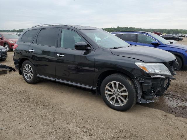 5N1AR2MM9FC710410 - 2015 NISSAN PATHFINDER S BLACK photo 4