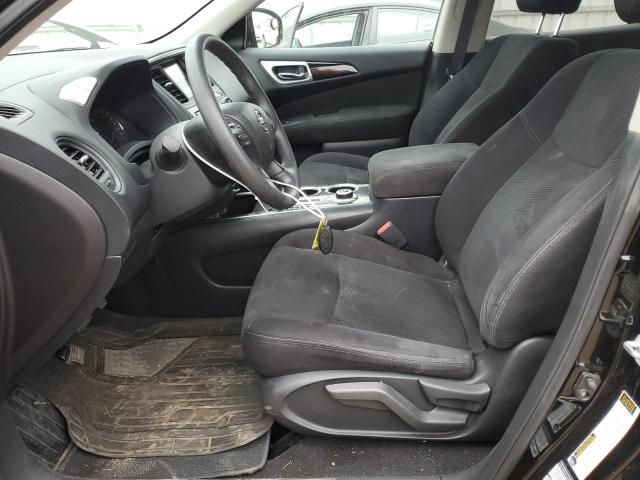5N1AR2MM9FC710410 - 2015 NISSAN PATHFINDER S BLACK photo 7