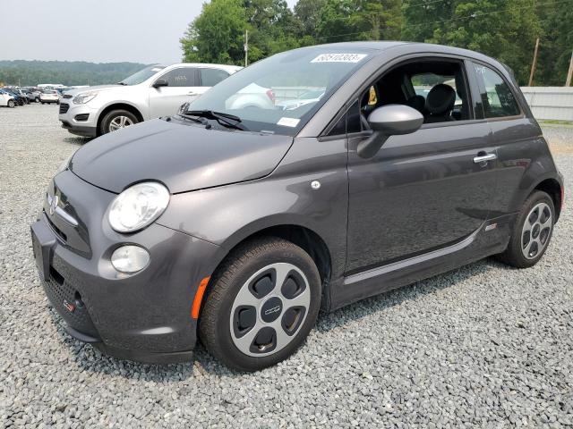 3C3CFFGE9FT555481 - 2015 FIAT 500 ELECTRIC BROWN photo 1