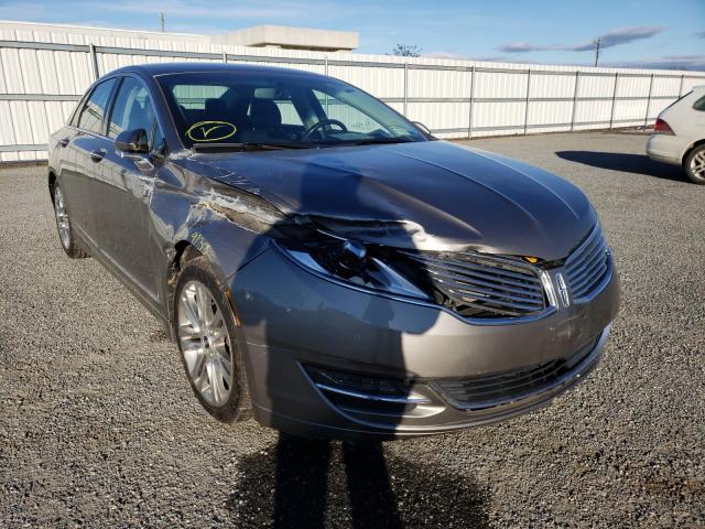 3LN6L2J98GR630512 - 2016 LINCOLN MKZ AWD GRAY photo 1