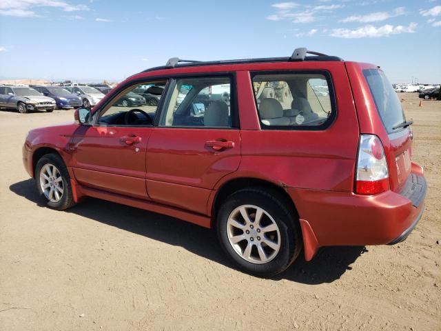 JF1SG65636H718047 - 2006 SUBARU FORESTER 2.5X PREMIUM RED photo 2