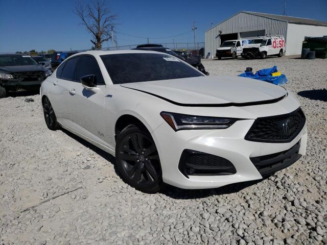 19UUB6F59MA011128 - 2021 ACURA TLX TECH A WHITE photo 1
