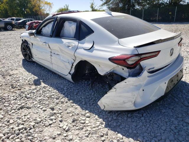 19UUB6F59MA011128 - 2021 ACURA TLX TECH A WHITE photo 3