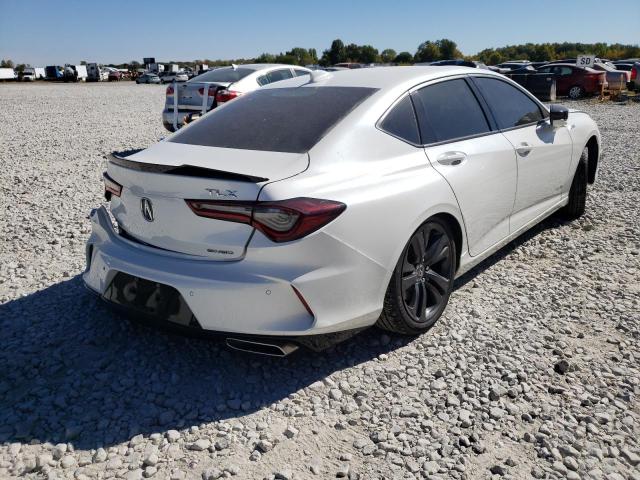 19UUB6F59MA011128 - 2021 ACURA TLX TECH A WHITE photo 4