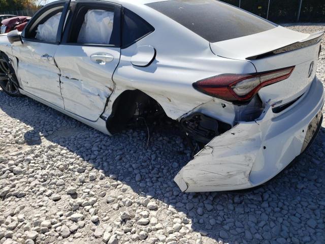 19UUB6F59MA011128 - 2021 ACURA TLX TECH A WHITE photo 9