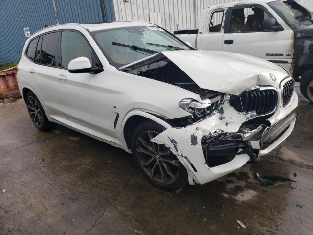 5UXTR9C51KLE20092 - 2019 BMW X3 XDRIVE30I WHITE photo 4