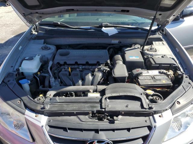 5NPEU4ACXAH639016 - 2010 HYUNDAI SONATA SE SILVER photo 11