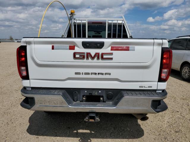 1GT49TE73NF221689 - 2022 GMC SIERRA K3500 SLE WHITE photo 6