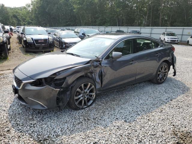 JM1GJ1W56G1467755 - 2016 MAZDA 6 GRAND TOURING GRAY photo 1