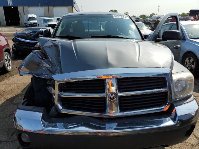 1D7HW42N55S236341 - 2005 DODGE DAKOTA SLT GRAY photo 11