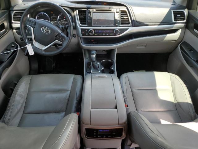 5TDKKRFH8FS076107 - 2015 TOYOTA HIGHLANDER XLE SILVER photo 8