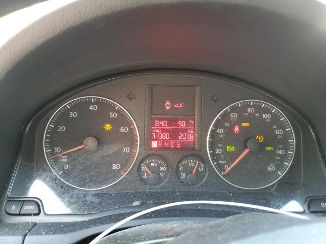 3VWEG71K67M079026 - 2007 VOLKSWAGEN JETTA WOLFSBURG 黑色 照片 9