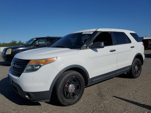 1FM5K8AR3DGC06997 - 2013 FORD EXPLORER POLICE INTERCEPTOR 白色 照片 1