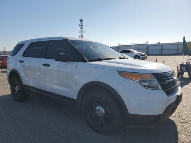 1FM5K8AR3DGC06997 - 2013 FORD EXPLORER POLICE INTERCEPTOR 白色 照片 4