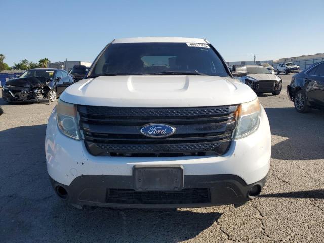1FM5K8AR3DGC06997 - 2013 FORD EXPLORER POLICE INTERCEPTOR 白色 照片 5