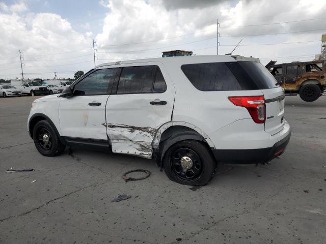 1FM5K8AR7FGB26007 - 2015 FORD EXPLORER POLICE INTERCEPTOR Biały zdjęcie 2