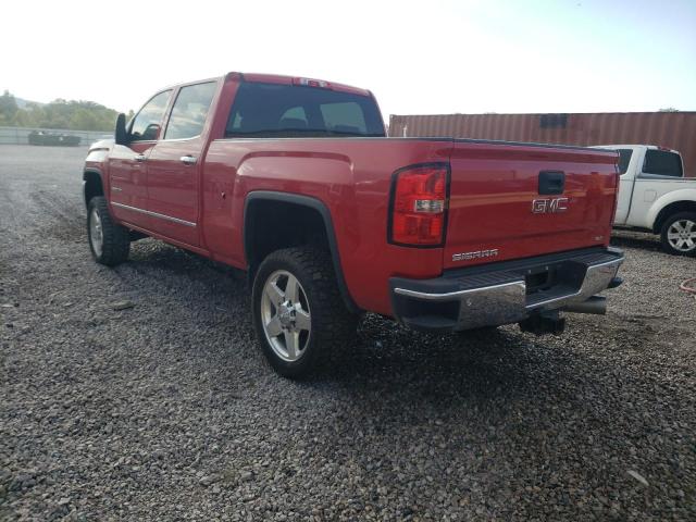 1GT12ZE86FF117797 - 2015 GMC SIERRA K2500 SLT RED photo 3