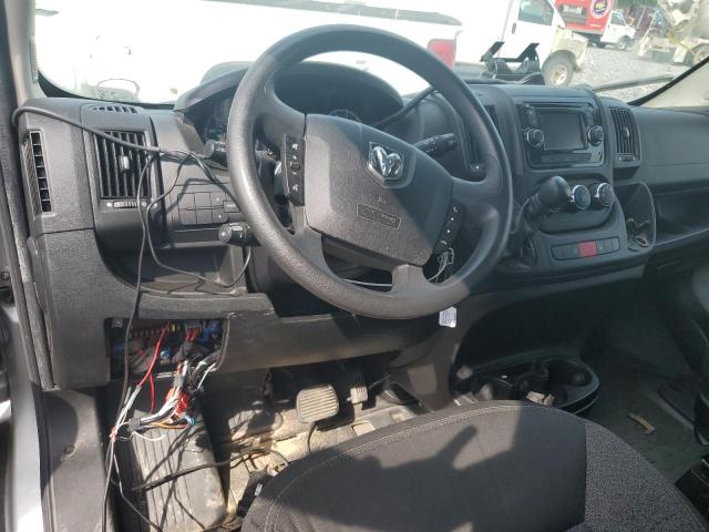 3C6TRVDD7GE119654 - 2016 RAM PROMASTER 2500 HIGH SILVER photo 8