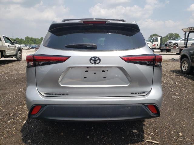 5TDHZRBH7MS160959 - 2021 TOYOTA HIGHLANDER XLE GRAY photo 6
