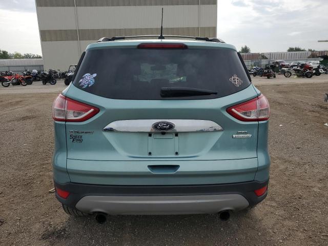 1FMCU0HX7DUA34157 - 2013 FORD ESCAPE SEL TURQUOISE photo 6