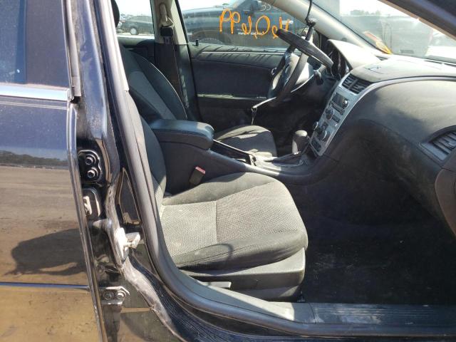 1G1ZC5E01CF216521 - 2012 CHEVROLET MALIBU 1LT BLACK photo 5
