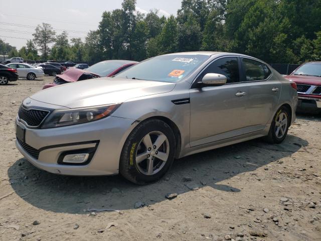 5XXGM4A70EG350854 - 2014 KIA OPTIMA LX SILVER photo 1