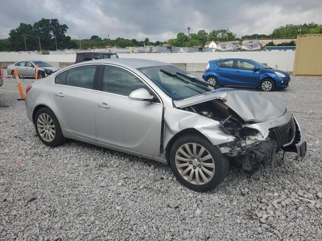 2G4GR5EK8C9129668 - 2012 BUICK REGAL SILVER photo 4