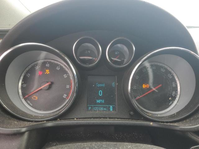 2G4GR5EK8C9129668 - 2012 BUICK REGAL SILVER photo 9