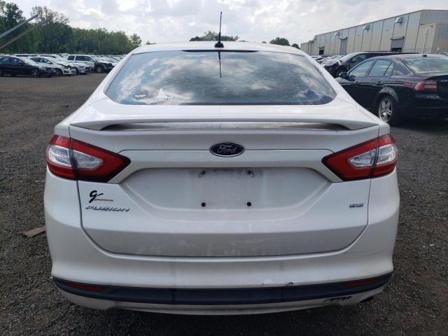 1FA6P0H72E5386959 - 2014 FORD FUSION SE WHITE photo 6