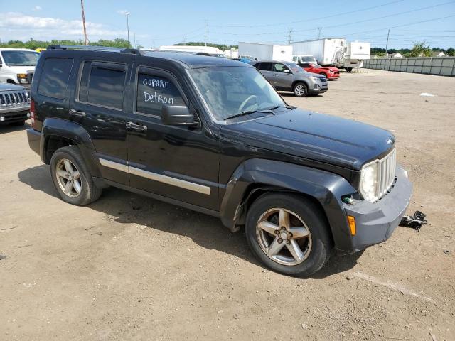 1J8GN58K78W266345 - 2008 JEEP LIBERTY LIMITED BLACK photo 4