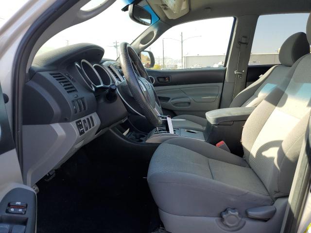 5TFJU4GN8CX018453 - 2012 TOYOTA TACOMA DOUBLE CAB PRERUNNER SILVER photo 7