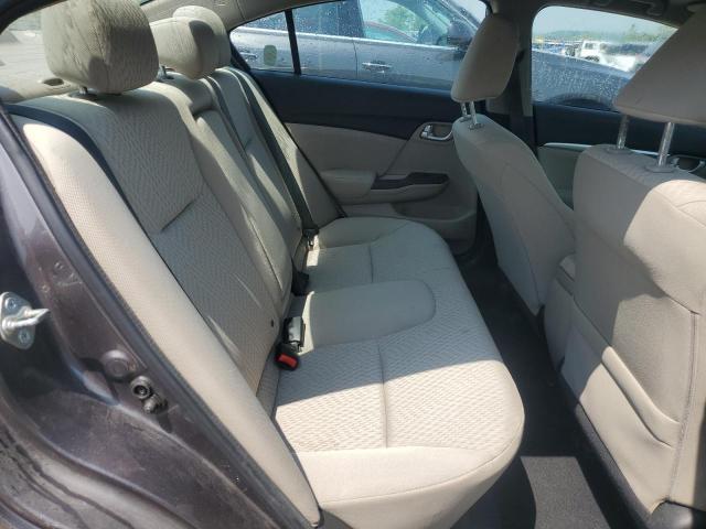 19XFB2F87FE058135 - 2015 HONDA CIVIC EX ნაცრისფერი ფოტო 10