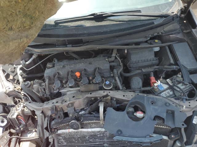 19XFB2F87FE058135 - 2015 HONDA CIVIC EX ნაცრისფერი ფოტო 11