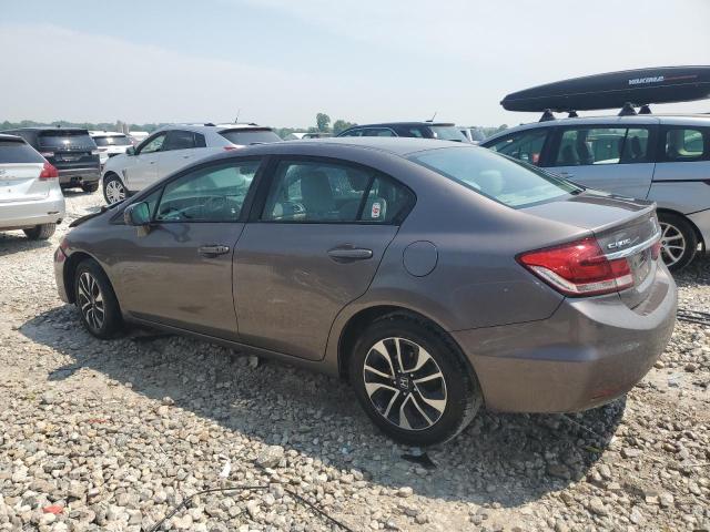 19XFB2F87FE058135 - 2015 HONDA CIVIC EX ნაცრისფერი ფოტო 2