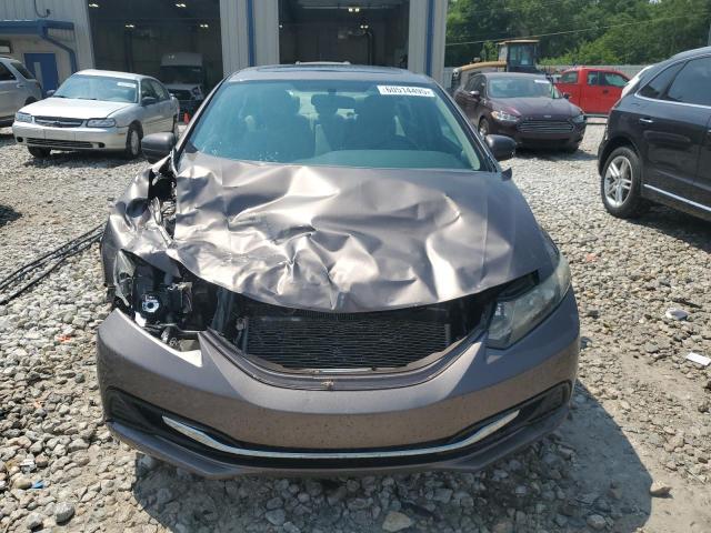 19XFB2F87FE058135 - 2015 HONDA CIVIC EX ნაცრისფერი ფოტო 5