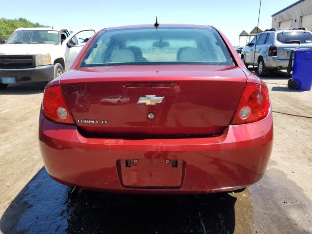 1G1AT58H497214960 - 2009 CHEVROLET COBALT LT RED photo 6