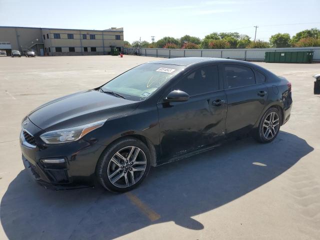 3KPF34AD8KE012238 - 2019 KIA FORTE GT LINE BLACK photo 1