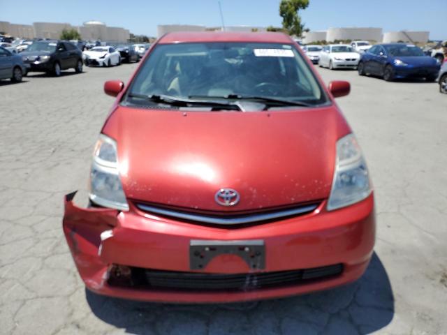 JTDKB20U593514908 - 2009 TOYOTA PRIUS RED photo 5