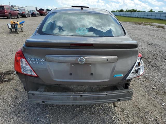 3N1CN7AP6FL836316 - 2015 NISSAN VERSA S GRAY photo 6