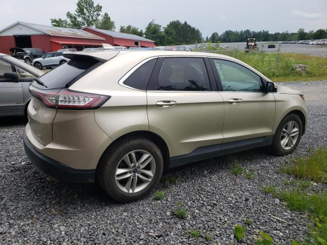 2FMPK4J98JBC34198 - 2018 FORD EDGE SEL BEIGE photo 3