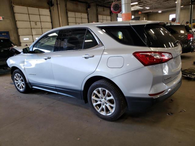 2GNAXKEV5K6103738 - 2019 CHEVROLET EQUINOX LT SILVER photo 2