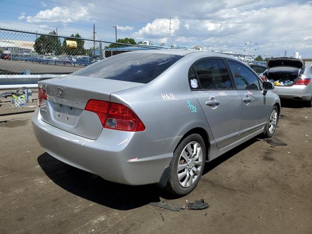 1HGFA16546L008904 - 2006 HONDA CIVIC LX GRAY photo 3