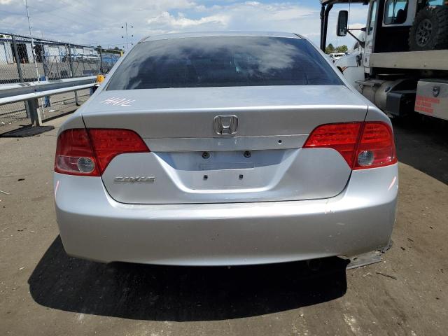 1HGFA16546L008904 - 2006 HONDA CIVIC LX GRAY photo 6