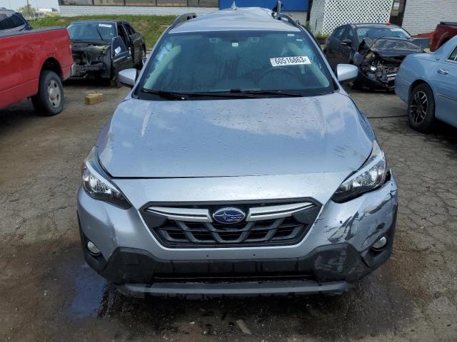 JF2GTAPC1M8246852 - 2021 SUBARU CROSSTREK PREMIUM SILVER photo 5