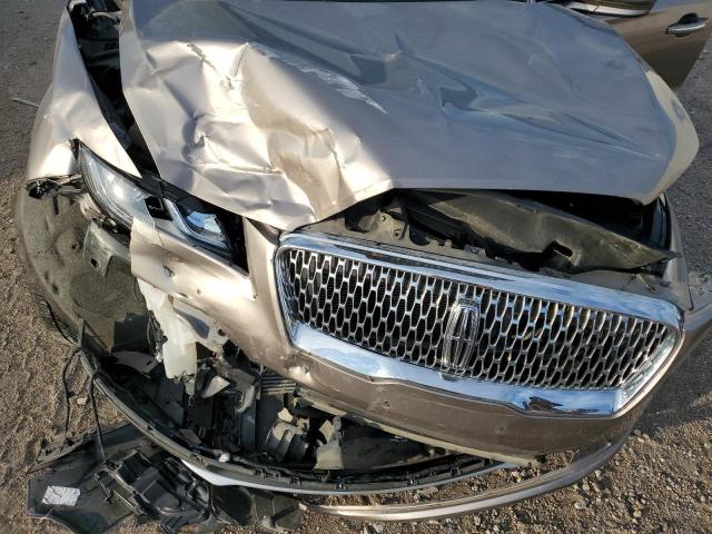 5LMCJ3D92KUL19098 - 2019 LINCOLN MKC RESERVE თაფლისფერი ფოტო 12