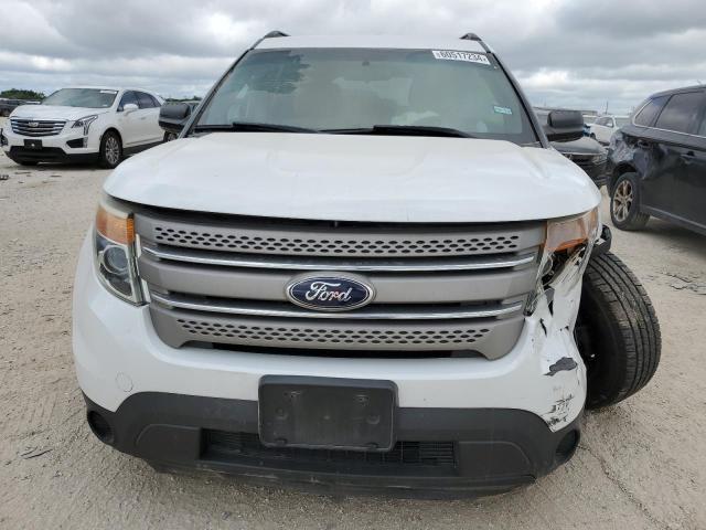 1FM5K7B8XDGB05925 - 2013 FORD EXPLORER WHITE photo 5