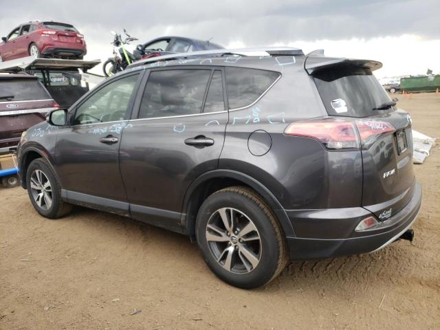 JTMRFREV4JJ189472 - 2018 TOYOTA RAV4 ADVENTURE GRAY photo 2