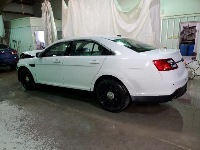 1FAHP2MK8EG168446 - 2014 FORD TAURUS POLICE INTERCEPTOR WHITE photo 2